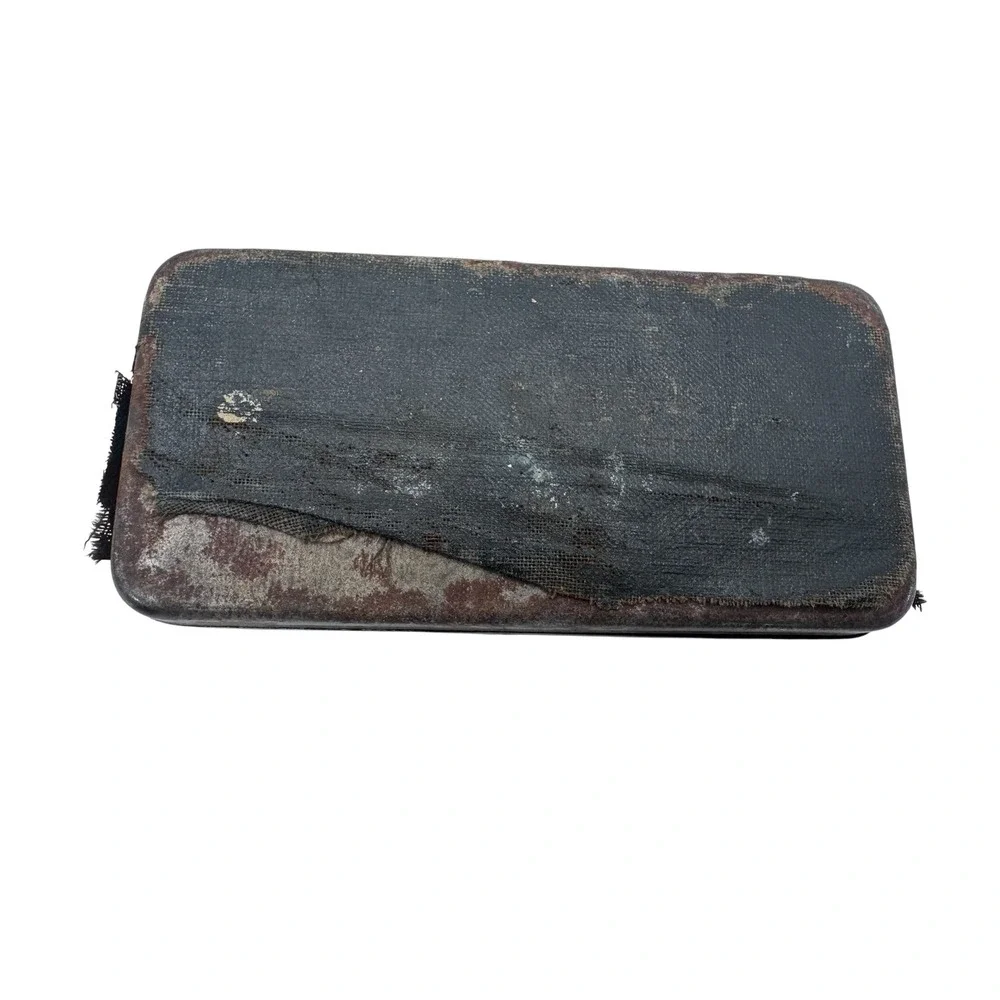 Vintage Gillette Safety Razor Kit Double Edge Razor Blades Travel Case Set